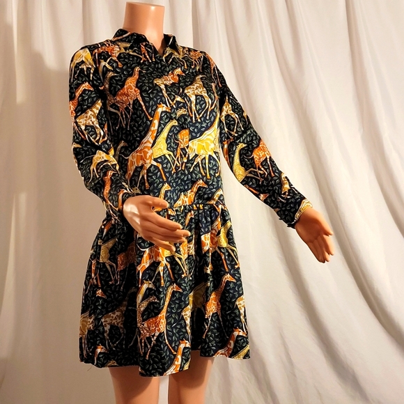 J Crew Giraffe Dress - Picture 5 of 17